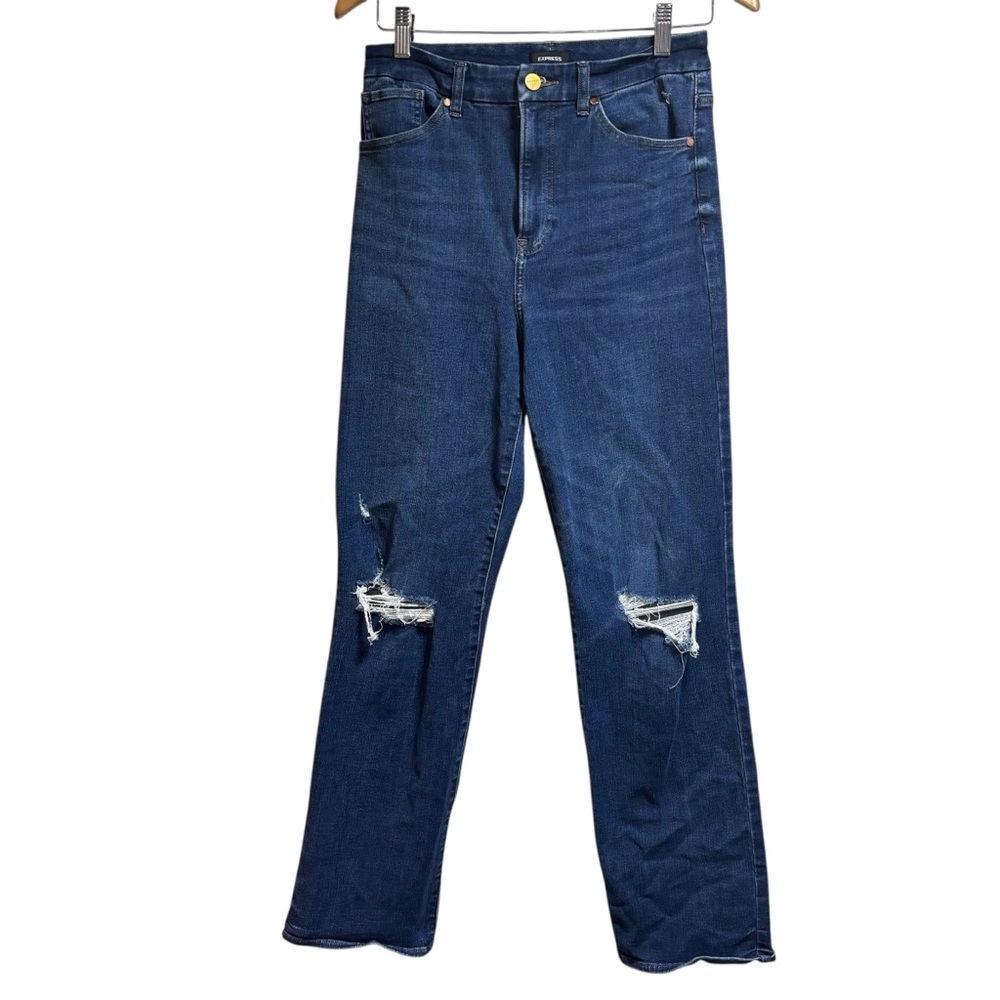 Express Modern Straight Super High Rise Ultra Hyper Stetch Jeans 6/8/10 #322